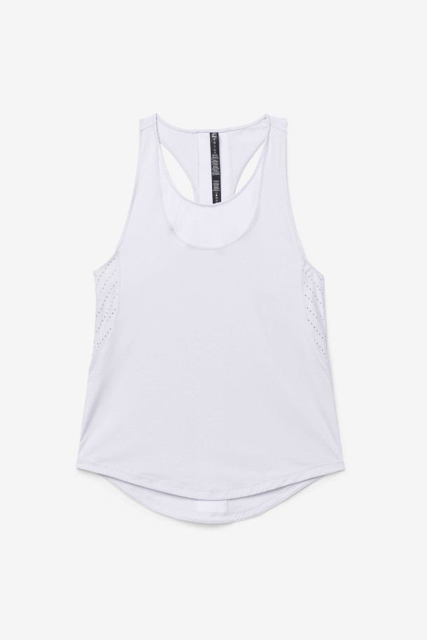 Camiseta Sin Mangas Con Espalda Cruzada Texturizada Uplift De Fila Outlets Lavendrblue