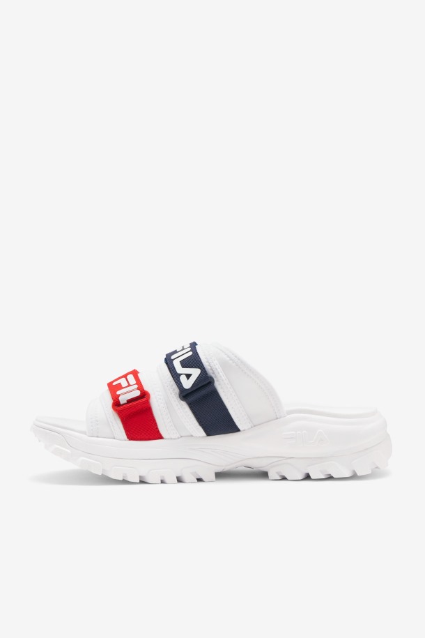 Tobogán Al Aire Libre Para Hombre Fila Outlets Blanco/azul Marino/rojo