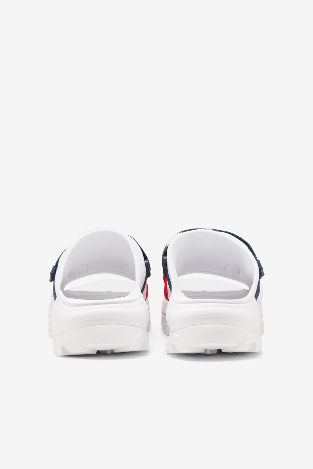 Tobogán Al Aire Libre Para Hombre Fila Outlets Blanco/azul Marino/rojo