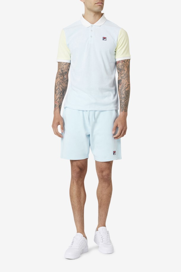Azul Petey Short Fila Outlet