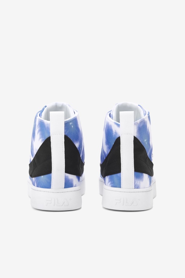 Blanco/cobalto Brillante/azul Tormenta Mujer Gennaio Tie Dye Fila Outlet