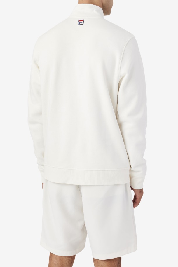 Row Outlets No Sudadera Con Cremallera De 1/4 Gardenia/navy/june Bug
