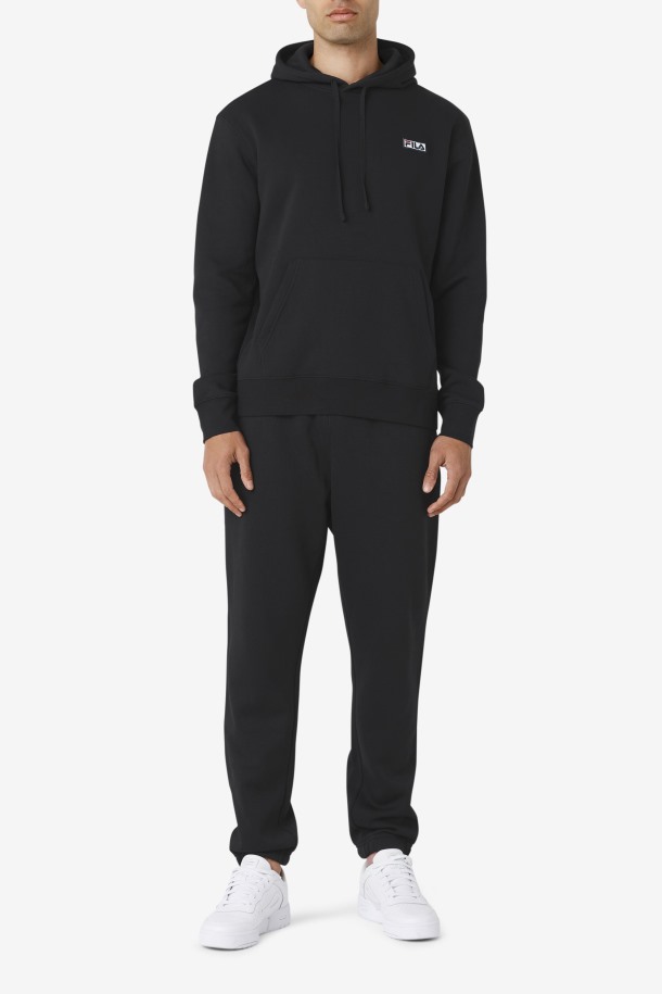 Sudadera Con Capucha Algot Fila Outlets Negro/blanco
