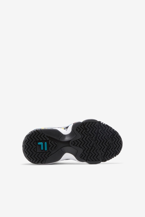 Fila Outlets Black/june Bug/saffron Niños Grandes Mb