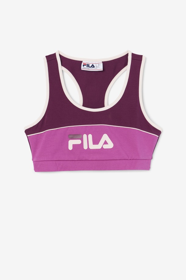 Top Sujetador Kairi Vino Uva/rouge/potpourri Outlet Fila