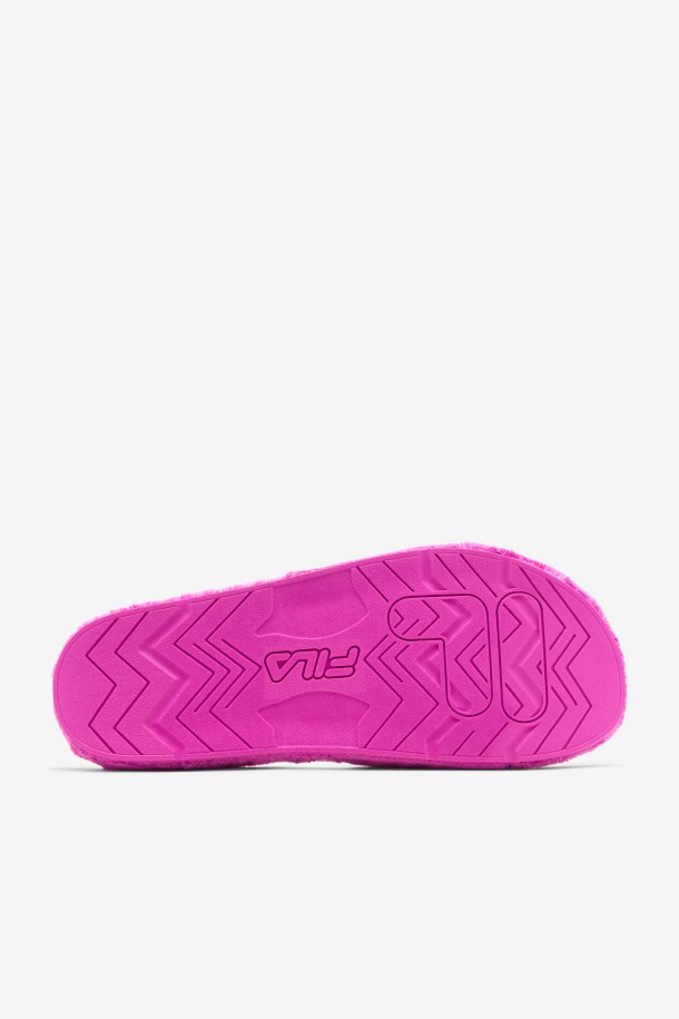 Terry Drifter Slide Fila Outlets Morado/amarillo/petit Four