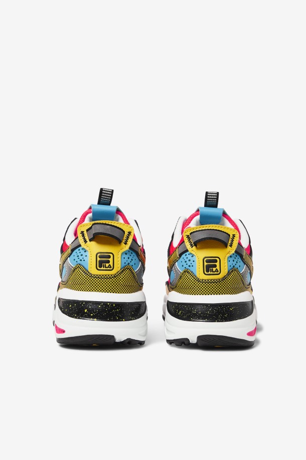 Niños Pequeños Ray Tracer Apex Fila Outlets Negro/rosa Diva/blanco