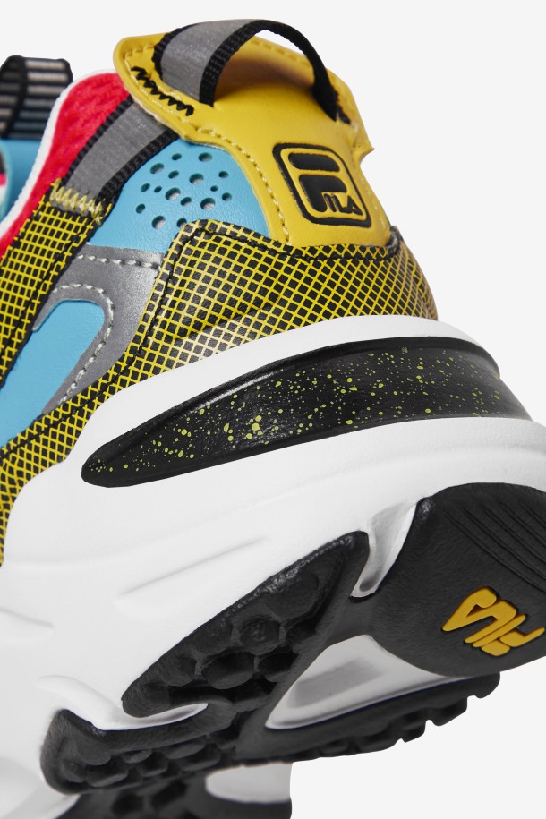 Niños Pequeños Ray Tracer Apex Fila Outlets Negro/rosa Diva/blanco