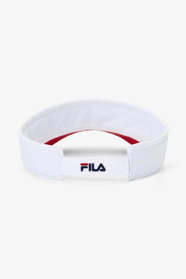 Visera Pickleball Fila Outlets Blanco/rojo