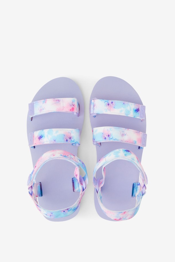 Drifter Ts De Mujer Tie Dye Fila Outlets Multi/blanco/púrpura Jaspeado