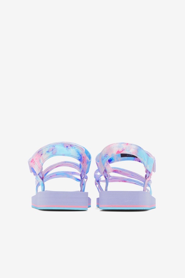 Drifter Ts De Mujer Tie Dye Fila Outlets Multi/blanco/púrpura Jaspeado