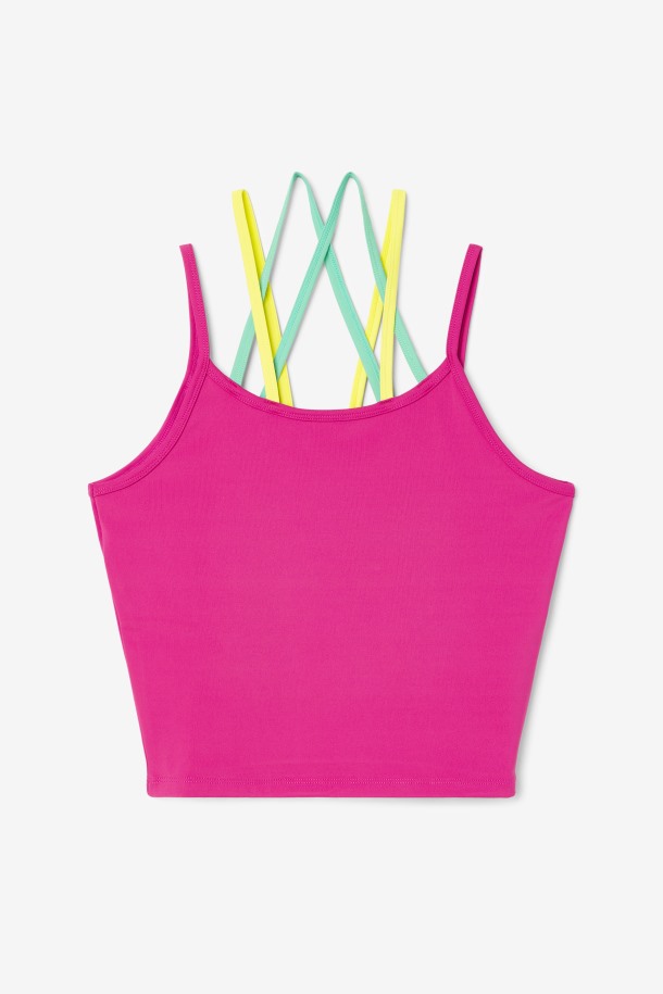 Fila Outlets Cecillia Strappy Tank Festival Fucsia