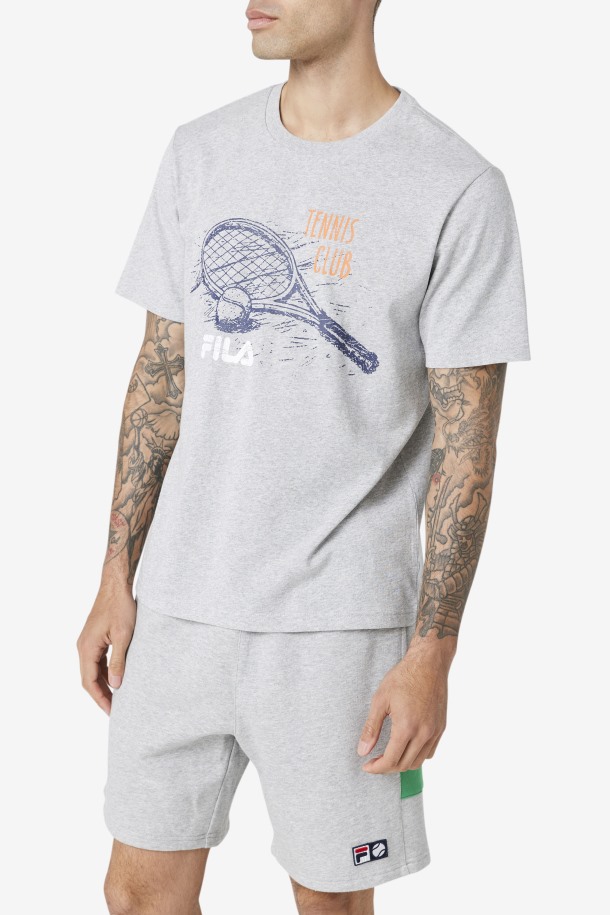 Camiseta Derzan Outlet Fila Gris Claro