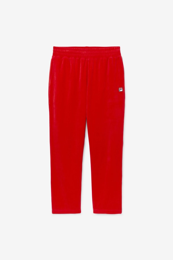 Pantalón Cola Outlet O-fit Terciopelo Rojo