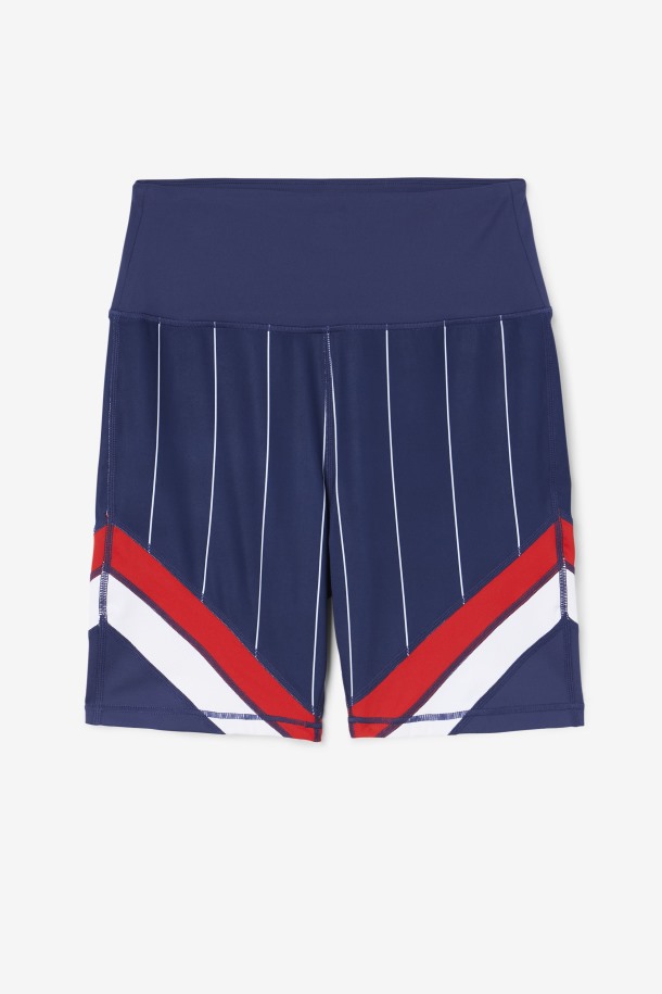 Yareli Bike Short Navy/red/white Fila Outlet Online