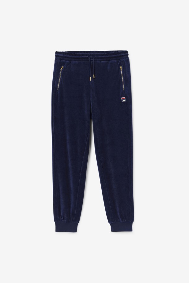 Pantalón Terence Terciopelo Cola Outlets Azul Marino