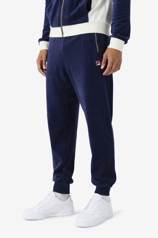 Pantalón Terence Terciopelo Cola Outlets Azul Marino