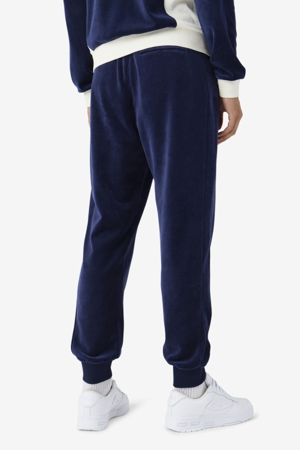 Pantalón Terence Terciopelo Cola Outlets Azul Marino
