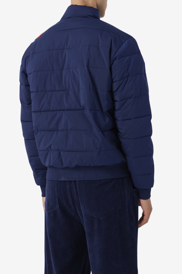 Fila Outlets Chaqueta Acolchada Brody Azul Marino