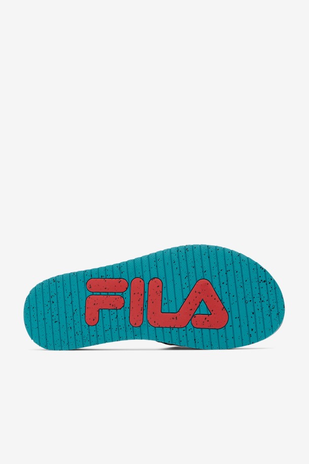 Zapatillas Fila Hombre Negro/capri Brisa/rojo Lunar