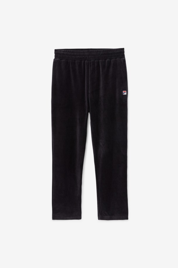 Pantalón O-fit Velour Negro Queue Outlet