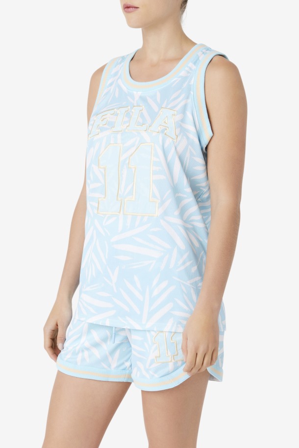Queue Outlets Camiseta Quincy Baloncesto Azul/blanco