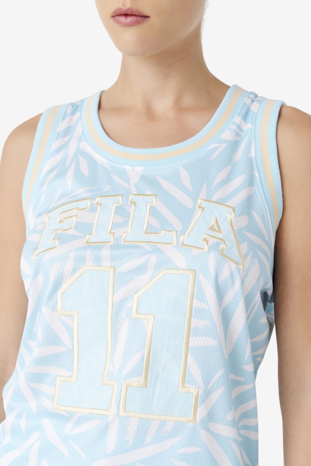 Queue Outlets Camiseta Quincy Baloncesto Azul/blanco