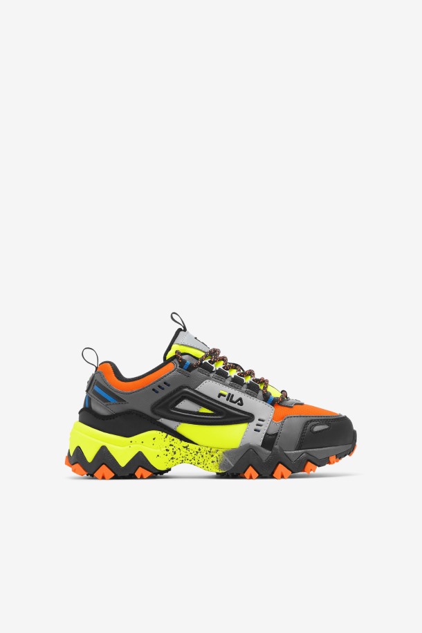 Outlets Fila Oakmont Tr Niños Grandes Naranja/negro/seguridad