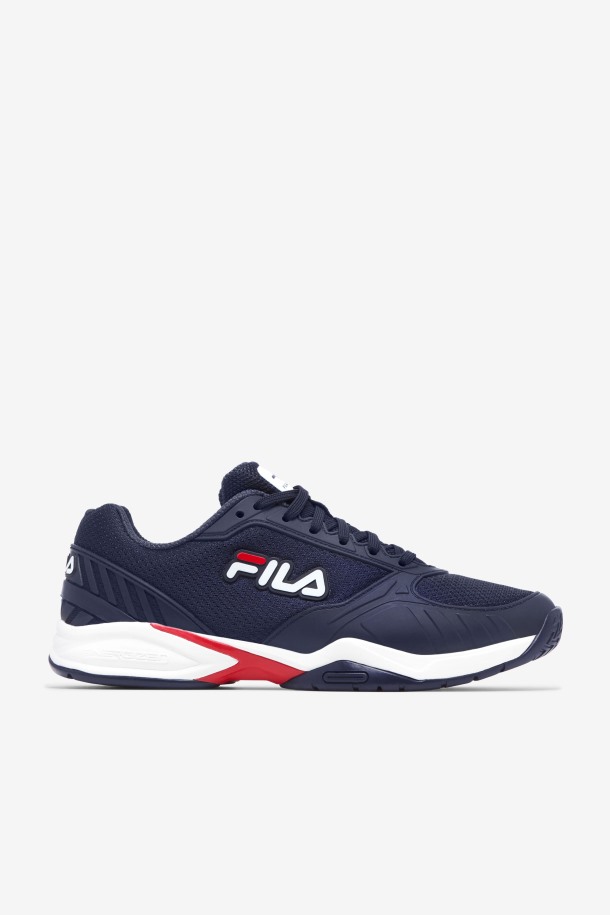 Zapatillas Fila Hombre Volley Zone Azul Marino/rojo/blanco