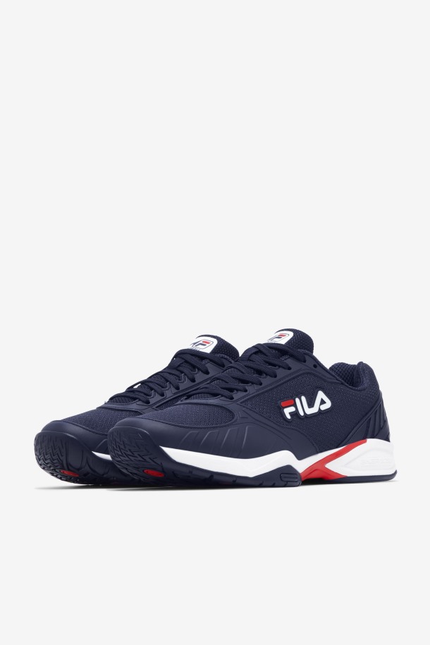 Zapatillas Fila Hombre Volley Zone Azul Marino/rojo/blanco