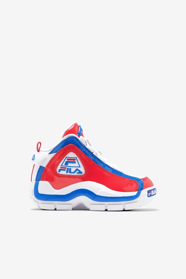 Blanco/rojo/azul Niños Pequeños Grant Hill 2 Fila Outlet Online