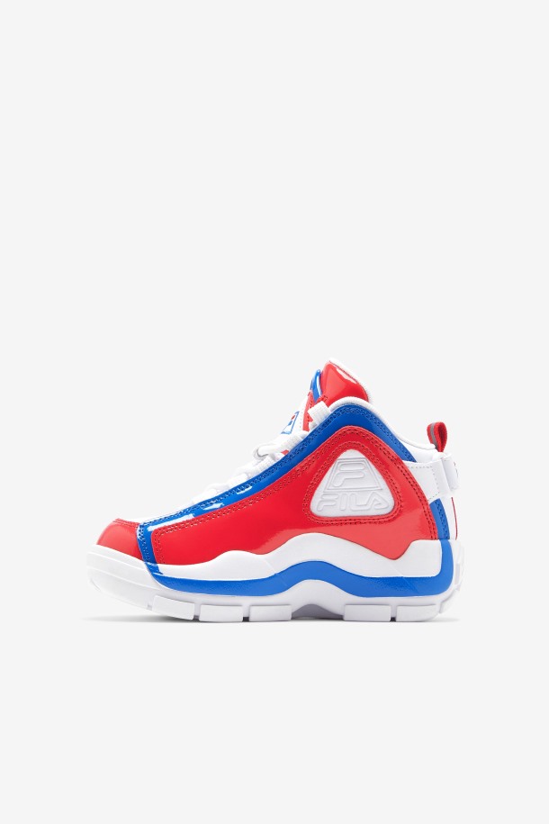Blanco/rojo/azul Niños Pequeños Grant Hill 2 Fila Outlet Online