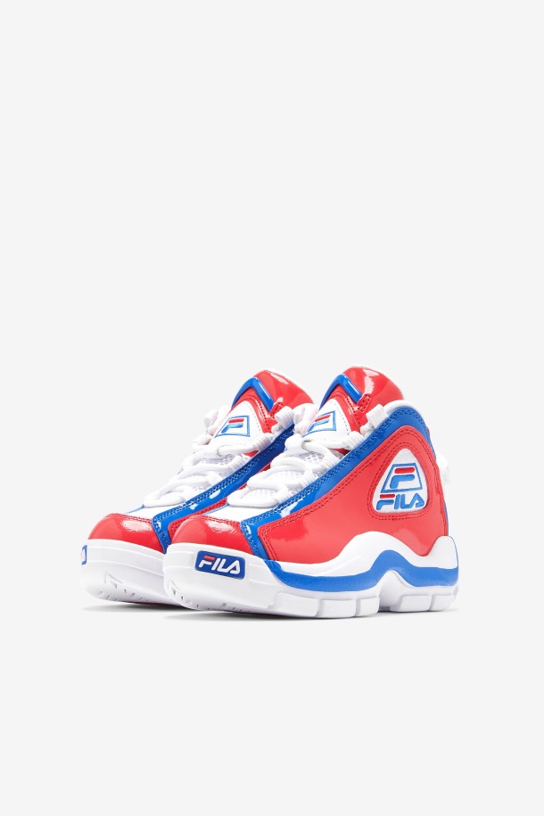 Blanco/rojo/azul Niños Pequeños Grant Hill 2 Fila Outlet Online