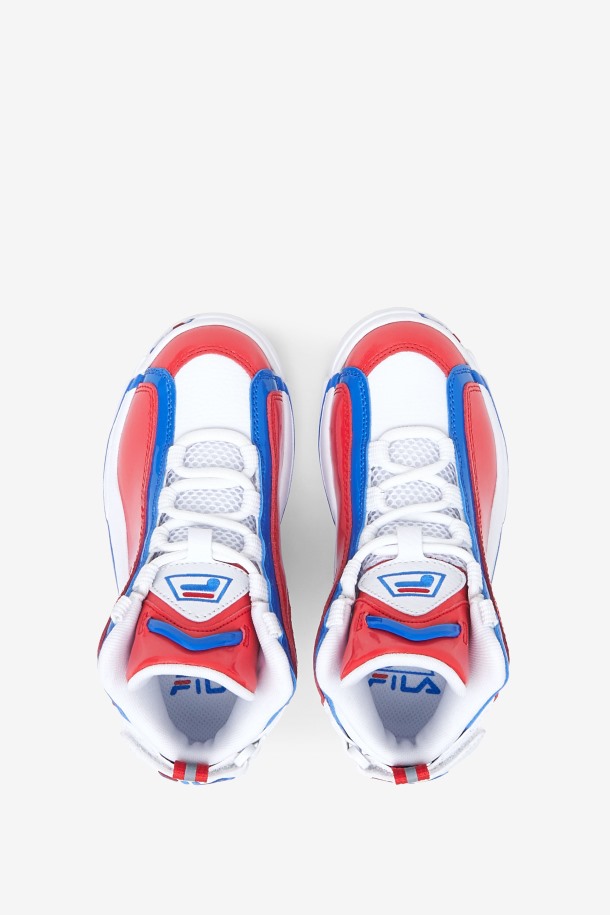 Blanco/rojo/azul Niños Pequeños Grant Hill 2 Fila Outlet Online
