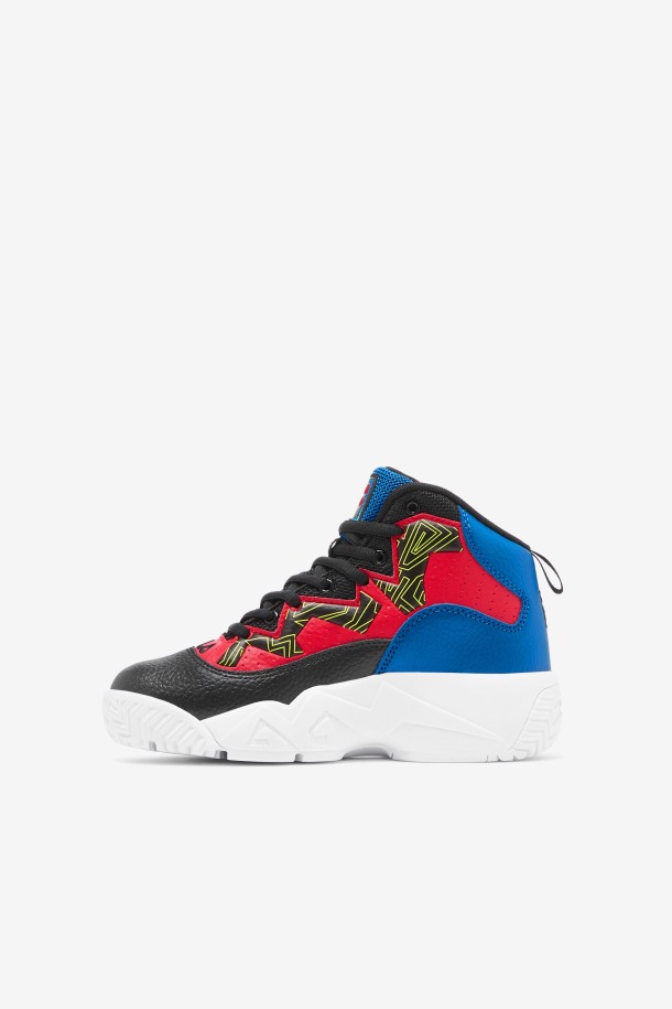 Fila Mb Niños Grandes Negro/azul/rojo Outlet