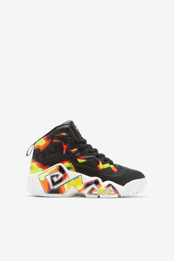 Fila Mb Para Niños Pequeños Negro/rojo Naranja/rojo Outlet