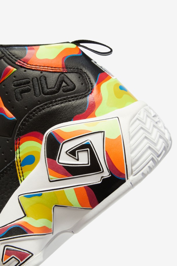 Fila Mb Para Niños Pequeños Negro/rojo Naranja/rojo Outlet