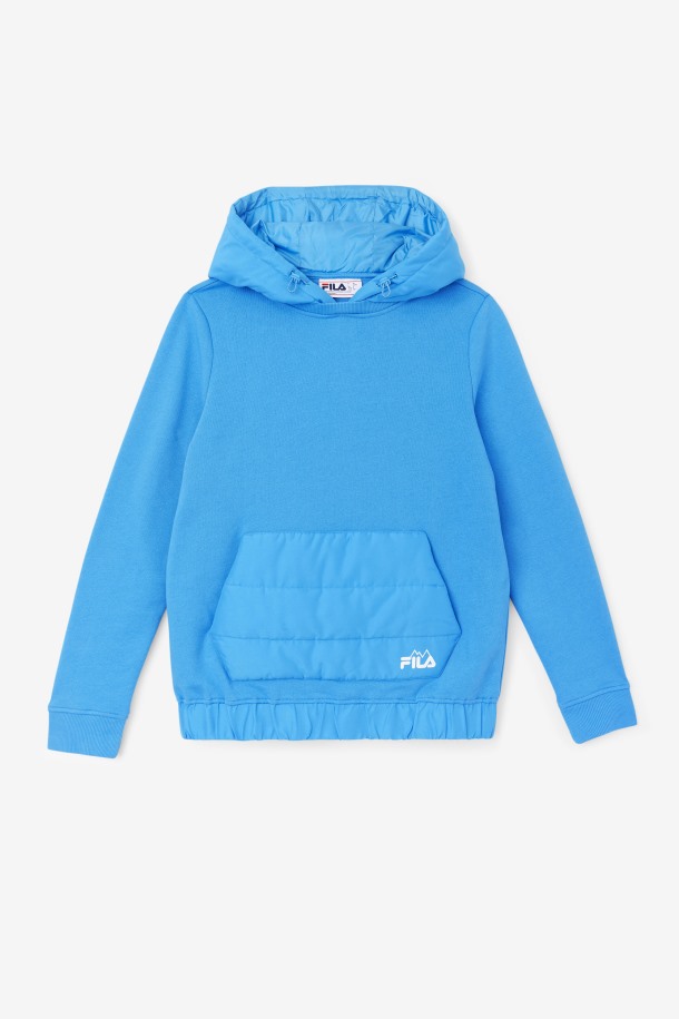 Fila Outlets French Blue Trinity Sudadera Con Capucha