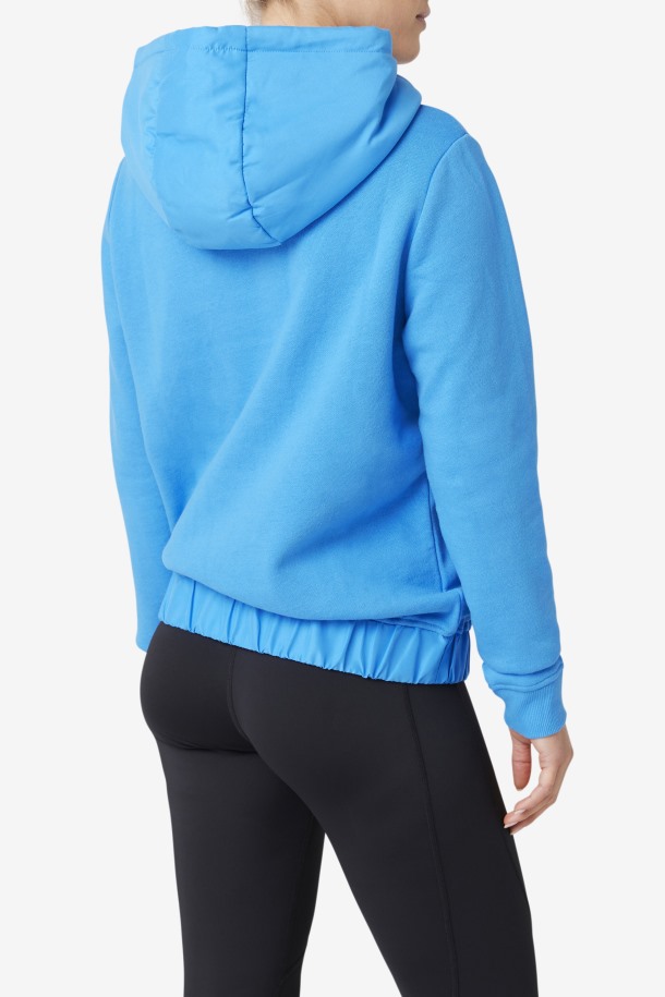 Fila Outlets French Blue Trinity Sudadera Con Capucha