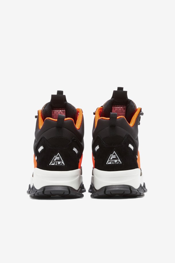 Hombre Ray Tracer Tr 2 Mid Tarmac/black/orange Fila Outlet Online