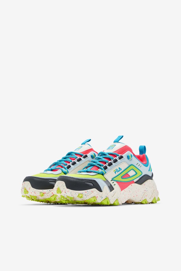 Mujer Oakmont Tr Fila Outlets Diva Pink/silver/lime Punch