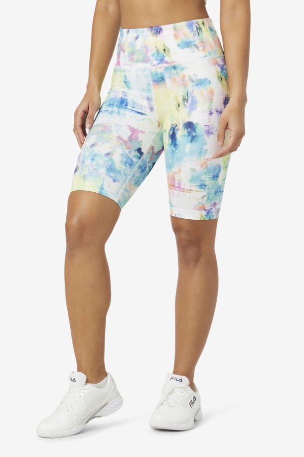 Fila Outlets Forza 8\" Tie Dye Bike Short Tie Dye
