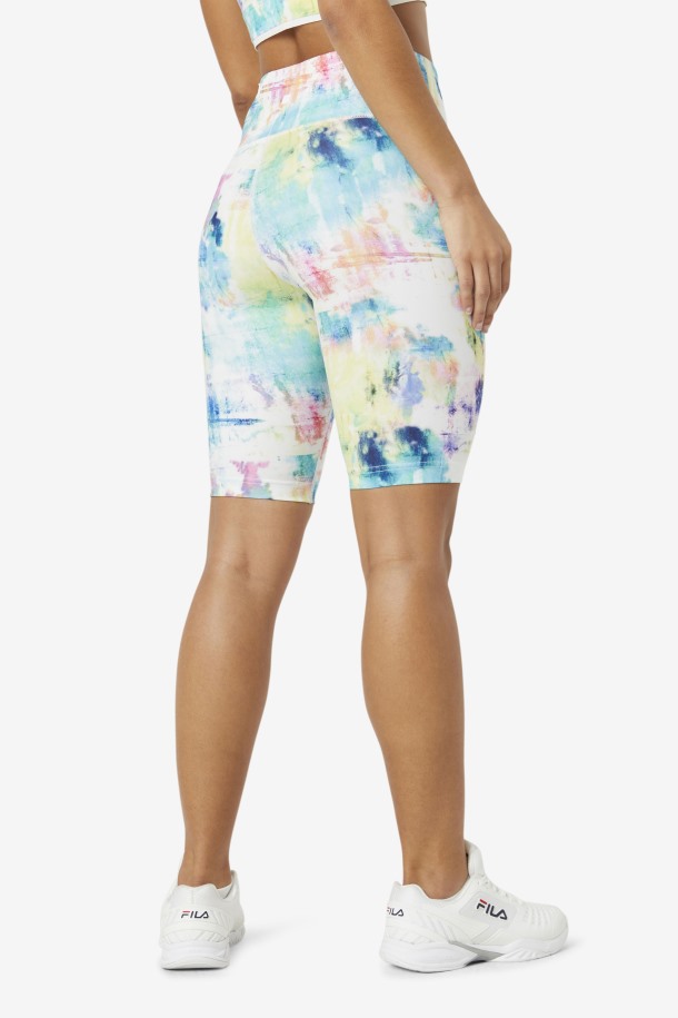 Fila Outlets Forza 8\" Tie Dye Bike Short Tie Dye