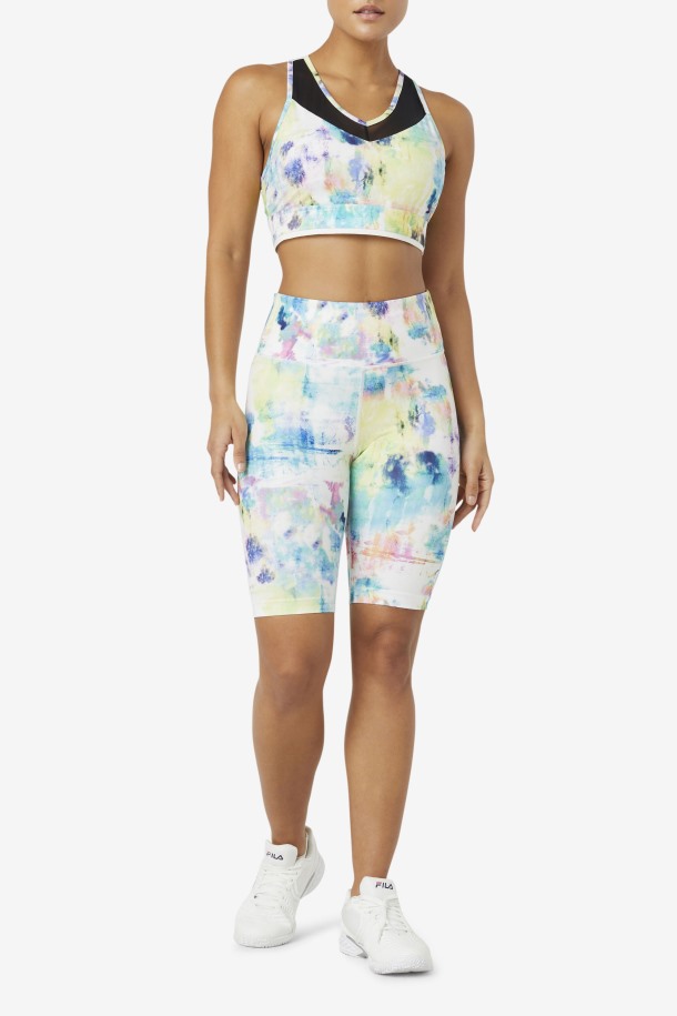 Fila Outlets Forza 8\" Tie Dye Bike Short Tie Dye