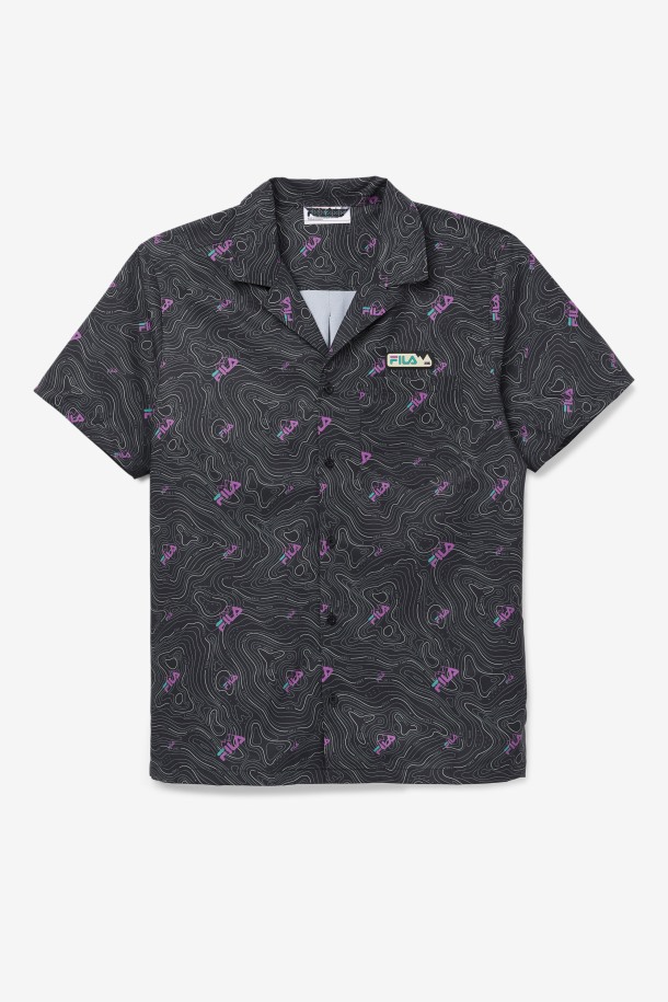 Top Caban Camisa Cola Puntos De Venta Negro