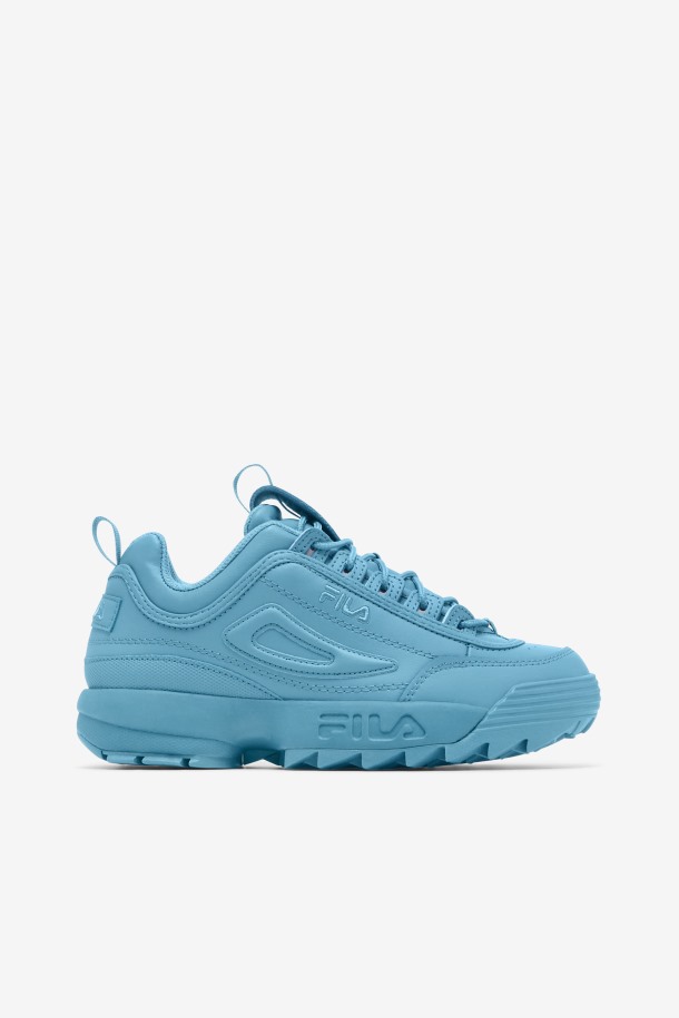 Zapatillas Fila Mujer Disruptor 2 Premium Azul Delphinium