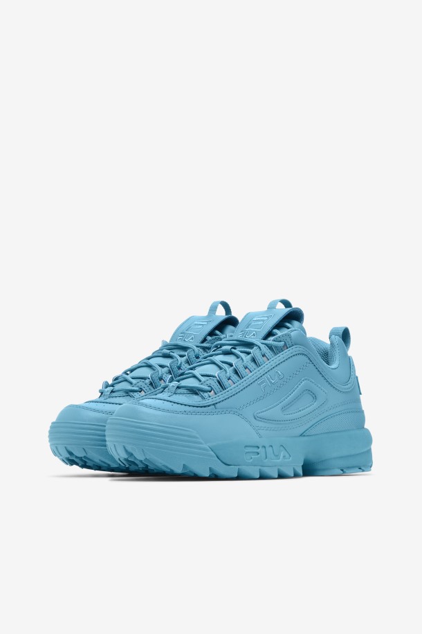 Zapatillas Fila Mujer Disruptor 2 Premium Azul Delphinium