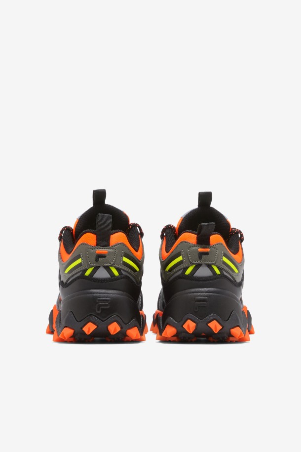 Naranja/asfalto/negro Fila Outlets Niños Grandes Oakmont Tr