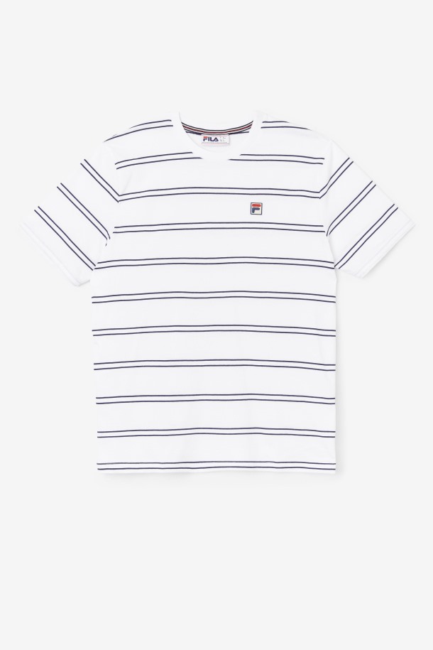 Felix Tee Outlets Blanco/peacoat