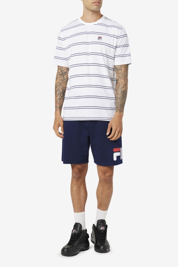 Felix Tee Outlets Blanco/peacoat